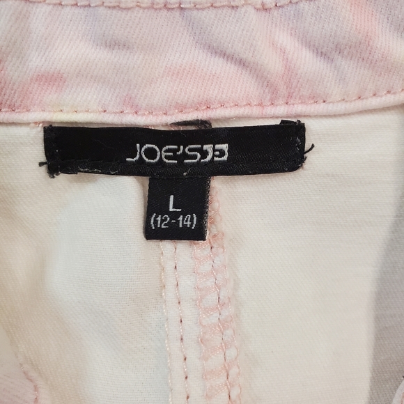 Joe's Pocketed Button Down Tie Dye Denim Romper Junior Large 12-14 - Picture 7 of 13